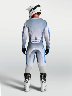 Bluza cross Alpinestars MX Racer Amber niebieska
