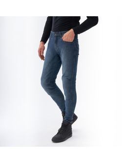 Jeansy motocyklowe Rebelhorn Nomad Tapered Fit niebieskie