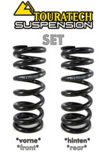 Sprężyny progresywne przedniego i tylnego zawieszenia Touratech do BMW R1100RT (95-01)