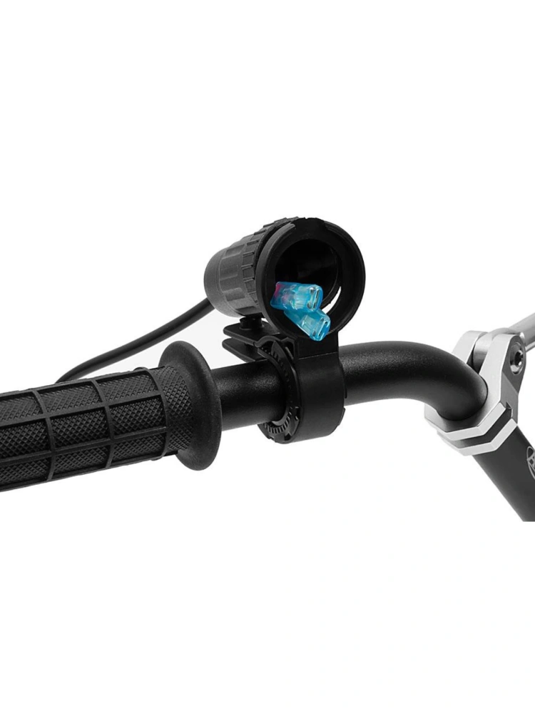 Adapter do gniazd USB i zapalniczki BikeTec montowany na kierownice [komplet]