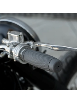 Manetki motocyklowe Biltwell Recoil TPV do kierownic o średnicy 25.4 [mm] szare