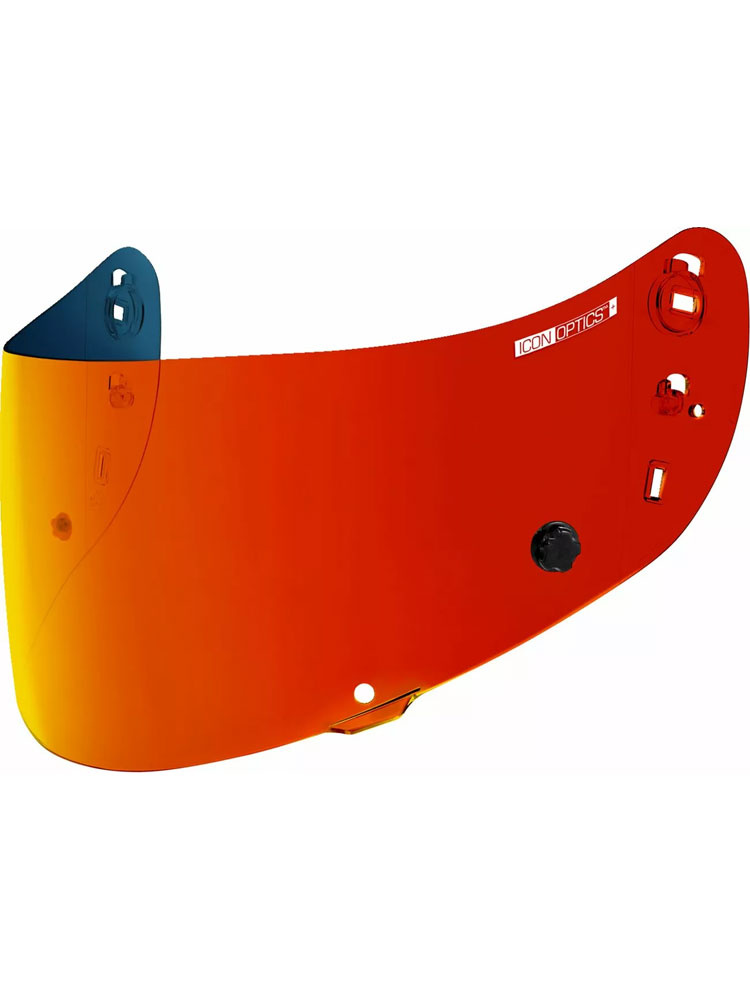 Szybka na zrywki Optics Tracshield do kasku Icon Airframe Pro, Airform, Airmada lustrzana czerwona