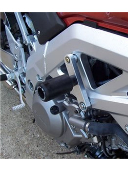 CRASH PADY R&G DO Suzuki SV1000 Bikini (03-05) / SV1000 FullFaired (03-05) / SV1000 Unfaired (03-05) (SREBRNY KIT MONTAŻOWY))