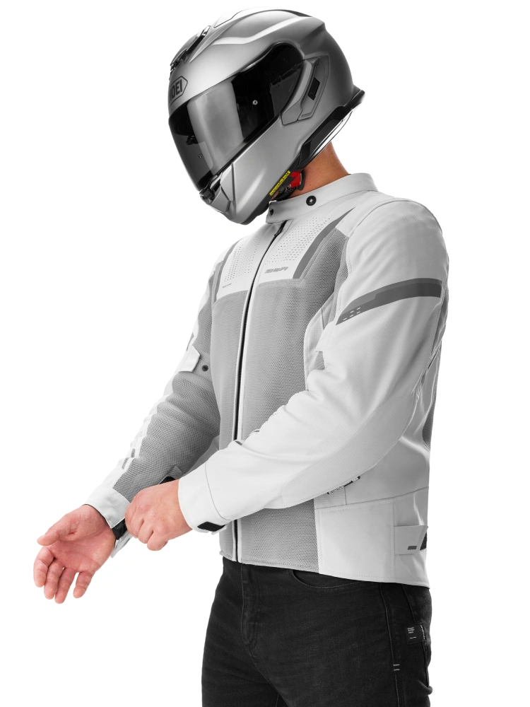 Kurtka motocyklowa tekstylna Shima Rush 3.0 Air G2 szara