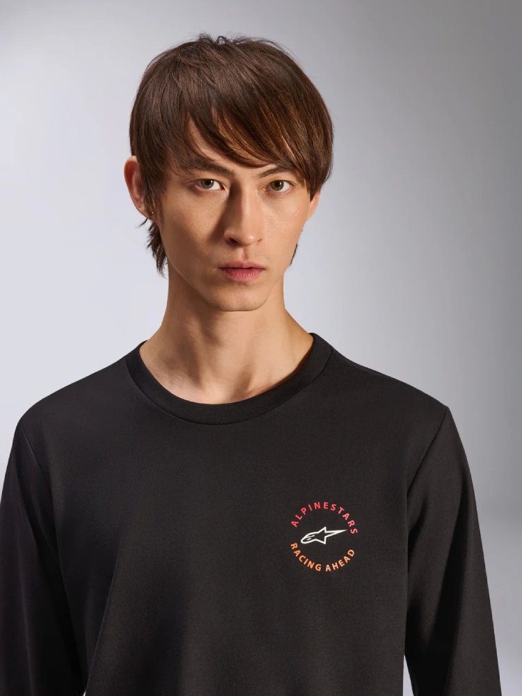 Koszulka z długim rękawem Alpinestars True CSF czarna