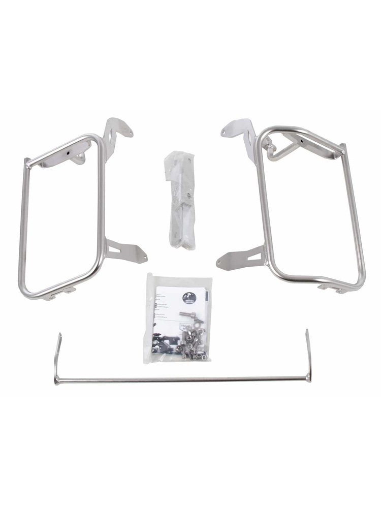 Stelaż boczny do kufrów Cutout Xplorer 40/37 Hepco&Becker do BMW R 1200 GS Adventure (14-18) stal nierdzewna