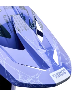 Kask enduro Fox V1 Diffuse czarno-fioletowy