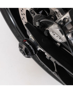 Crash pady tylnej osi SW-MOTECH CF Moto/ KTM/ Ducati (wybrane modele)