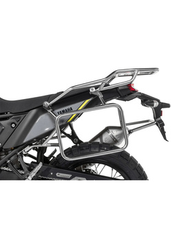 Stelaż kufrów bocznych ZEGA Evo, Pro, Pro2, Mundo Touratech Yamaha Tenere 700 (19-)/ World Raid (22-) srebrny