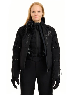 Kurtka motocyklowa damska tekstylna Rukka FlexoRina czarna