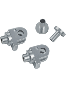 Podesty kierowcy lub pasażera Hex czarne + adaptery 8841 Kuryakyn do Triumph (wybrane modele)