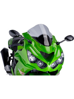 Szyba sportowa PUIG Kawasaki ZZR1400 (06-20) lekko przyciemniana