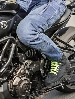Jeansy motocyklowe Shima Ghost czarne