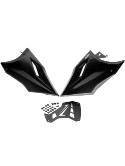 Spoilery silnika PUIG Kawasaki Z900 / SE (25-) [model 1] czarne matowe