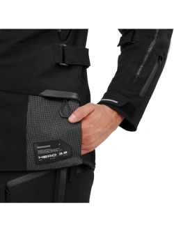 Kurtka motocyklowa tekstylna Shima Hero 3.0 G2 czarna