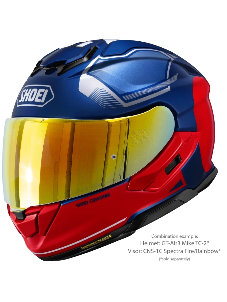 Kask integralny Shoei GT-Air 3 Mike TC-2 niebiesko-czerwony