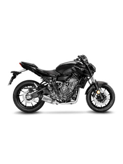 Pełny układ wydechowy LeoVince LV One Evo [Stainless Steel, bez homologacji] do Yamaha MT-07 [21-], YZF-R7 [21-], XSR 700 [21-]