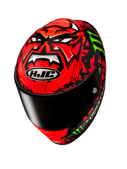 Kask integralny HJC RPHA 1 Quartararo Replica II czerwono-czarny