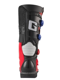 Buty enduro dziecięce Gaerne GX-J czerwono-biało-niebieskie