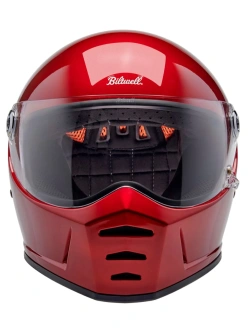 Kask integralny Biltwell Lane Splitter Solid czerwony