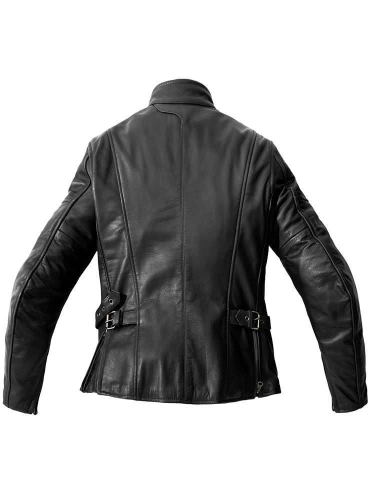 Kurtka motocyklowa skórzana damska Spidi Mack czarna
