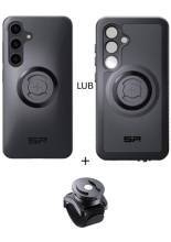 Zestaw: etui na telefon Samsung Galaxy S24 + uchwyt na rzep SPC+ SP Connect