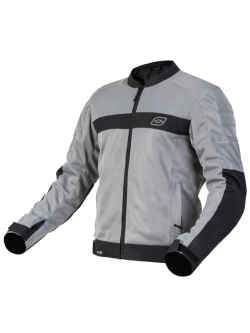 Kurtka motocyklowa tekstylna Ozone Dart szaro-czarna