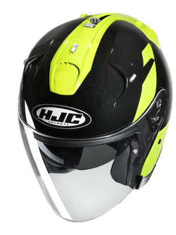 Kask otwarty HJC FG-JET Epen czarno-żółty