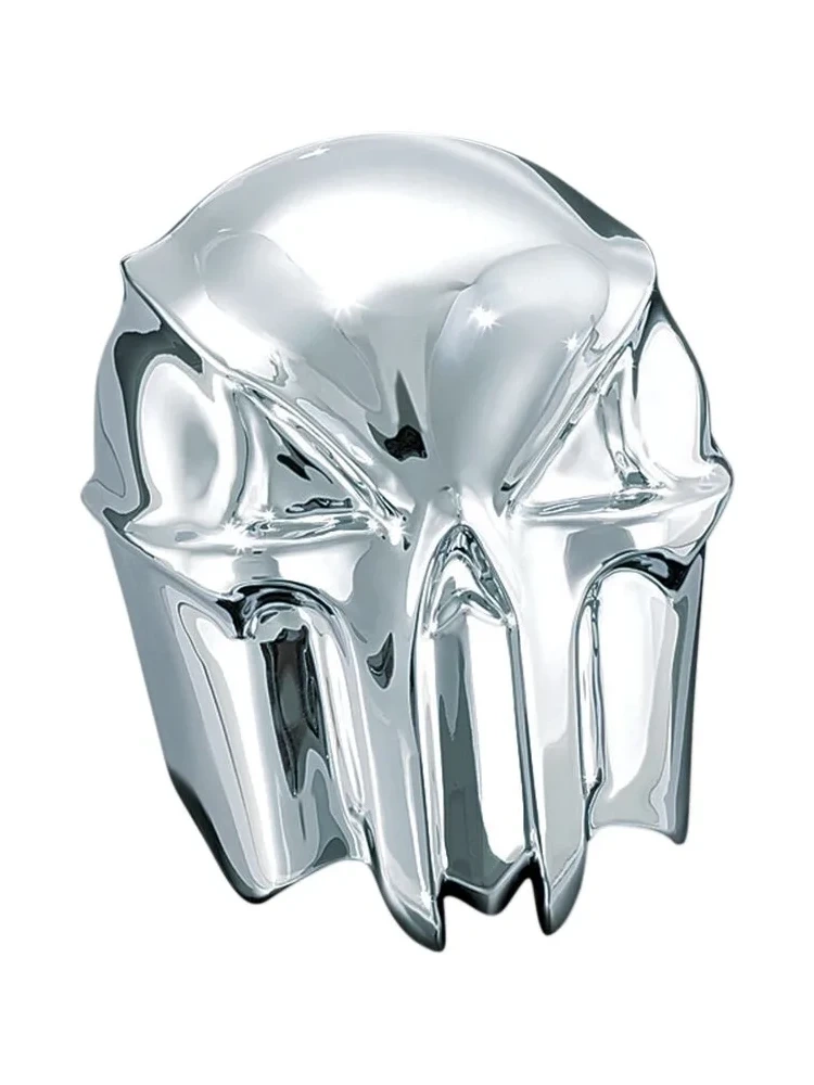Osłona przycisku klaksonu Kuryakyn Skull Harley Davidson (92-19) srebrna