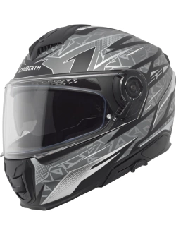 Kask integralny Schuberth S3 Thunder czarno-szary matowy