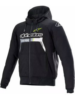 Bluza motocyklowa Alpinestars Chrome Sport czarno-szaro-żółta