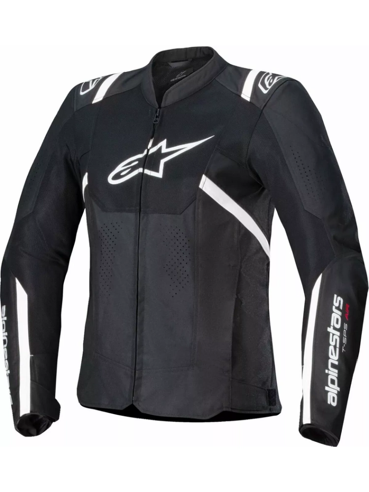 Kurtka motocyklowa damska tekstylna Alpinestars Stella T-SPS Air V2 czarno-biała