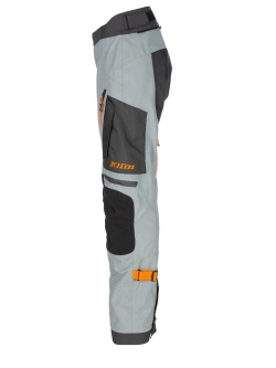 Spodnie motocyklowe damskie tekstylne Klim Artemis szaro-pomarańczowe