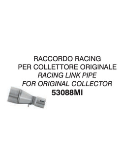 Rura łącząca Arrow do wydechu Urban [bez homologacji] - Piaggio Beverly 300 HPE [21]