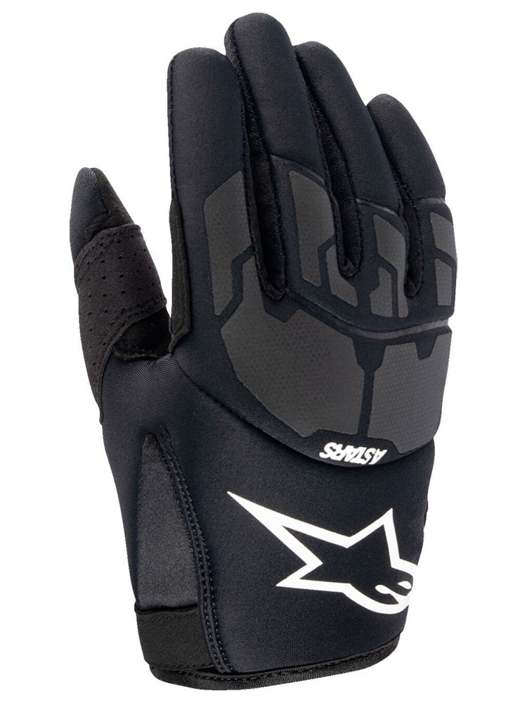 Rękawice cross dziecięce Alpinestars MX Thermo Shielder czarno-białe