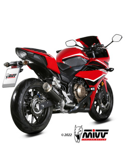Tłumik motocyklowy Slip-On (GP Pro) MIVV do Honda CBR 500 R (19-20) carbon