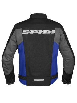 Kurtka motocyklowa tekstylna Spidi Corsa Net Windout czarno-niebieska