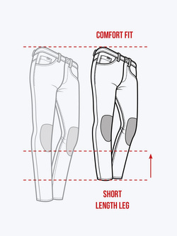 Jeansy motocyklowe PMJ Jefferson niebieskie
