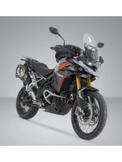 Zestaw: kufry boczne DUSC M i L + kufer centralny DUSC XL + stelaże SW-Motech Triumph Tiger 900 GT/ Pro/ Rally/ Pro (19-) [poj.: 33 + 41 + 55l]