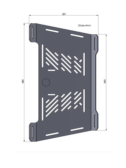 Poszerzenie bagażnika Hepco&Becker Ducati Scrambler 800 Icon/Classic/Full Throttle (15-18)/Desert Sled (17-18)