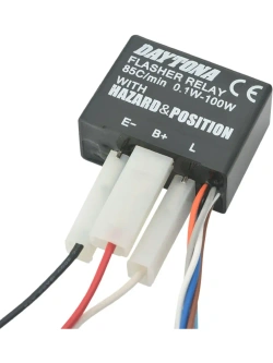Przerywacz kierunkowskazów Daytona elektroniczny, 3-pinowy [12V]