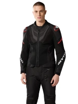 Kurtka motocyklowa tekstylna REV’IT! Mantis 3 H2O czarno-czerwona
