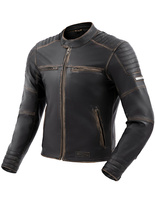 Kurtka motocyklowa skórzana Rebelhorn Hunter II brązowa