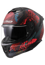 Kask integralny LS2 FF808 Stream II Jungle czarno-różowo-niebieski matowy