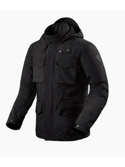 Kurtka motocyklowa tekstylna REV’IT! Triomphe 2 H2O czarna