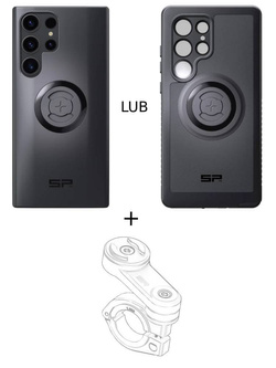 Zestaw na motocykl: etui na telefon Samsung Galaxy S23 Ultra + mocowanie SP Connect