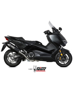 Pełny układ wydechowy (Speed Edge) MIVV do Yamaha T-Max 530 (17-19) / 560 (20-21) czarny