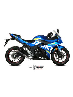 Tłumik motocyklowy Slip-On (GP Pro) MIVV do Suzuki GSX 250 R (17-20) czarny