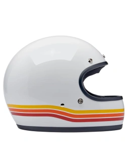 Kask integralny Biltwell Gringo Sunset Spectrum biały