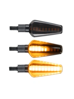 Uniwersalne kierunkowskazy sekwencyjne LED Oxford DarkSeeker z rezystorami (2 sztuki) przyciemniane